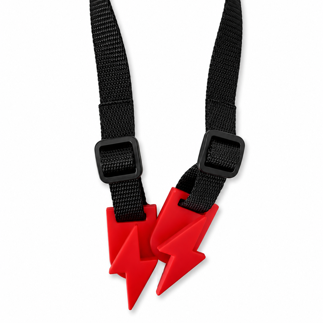 Bolt Buttons w/ Strap