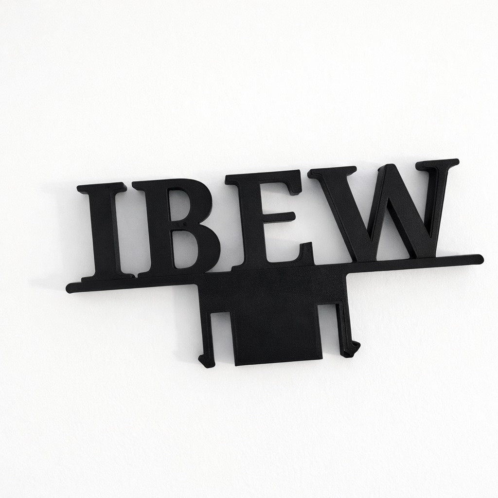 IBEW Hardhat Insert