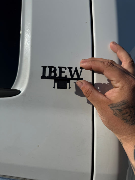 IBEW Hardhat Insert